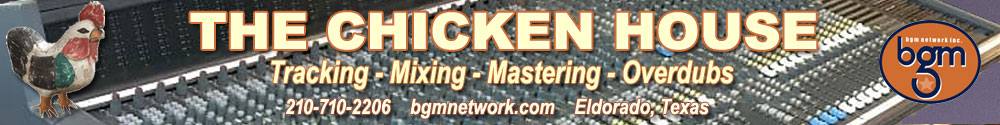 Chicken House recording studio