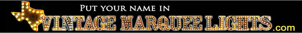 Vintage Marquee Lights